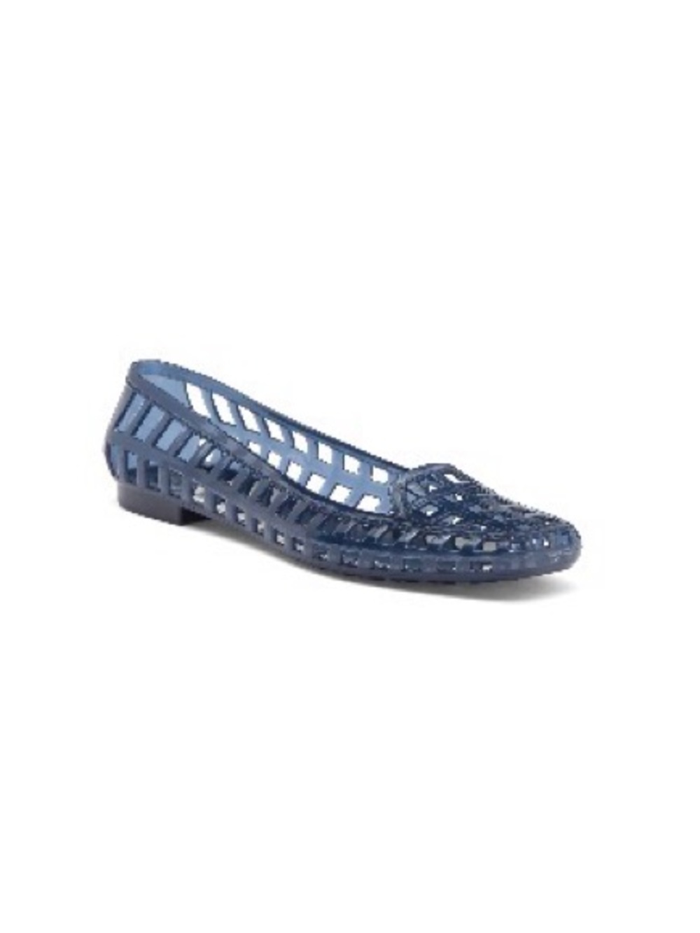 Jeffrey Campbell Sunnie Jelly Loafer Flat (blue)